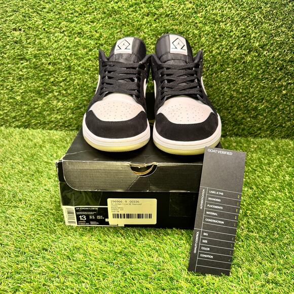 Size 13 | Air Jordan 1 Low SE 'Diamond' DH6931-001 - Picture 2 of 9